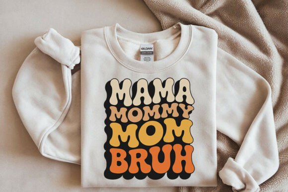Download Mama Mommy Mom Bruh Svg, Retro Mom Shirt - Retro Collection