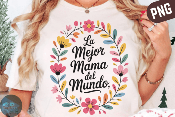 Download Floral Mama PNG Vintage Madre Retro Mom - Retro Collection